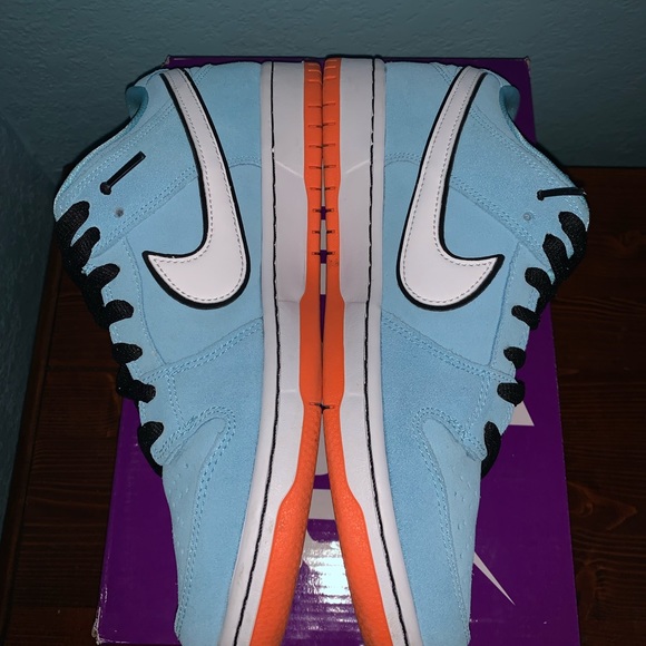 nike ab dunk low gulf 58 9.5 mens - Picture 6 of 8